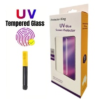 Protector King Samsung Galaxy S23  Galaxy S22 (6.6 ft) UV Tempered Glass Screen Protector