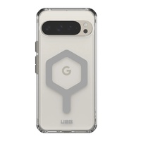 UAG Plyo Pro Google Pixel 9 Pro XL (6.8 ft) Rugged Case - Ice Silver (614456114333), 16 ft. Drop Protection (4.8M), Air-Soft Corners, 10 Years Warrant