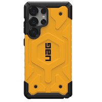 UAG Pathfinder Magnetic Samsung Galaxy S25 Ultra 5G (6.9 ft) Rugged Case - Heritage Yellow(214476118282), 18ft. Drop Protection (5.4M),10 Years Warran