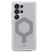 UAG Plyo Pro Samsung Galaxy 25 Ultra 5G (6.9 ft) Rugged Case - Ice Silver, DROP Military Standard, Raised Screen Surround, 10 Years Warranty