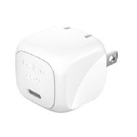Belkin BoostCharge Compact USB-C PD Wall Charger with PPS 45W - White (WCA013auWH), Travel Friendly,  (CEW) Coverage of Up to $2,500, 2 Years Warranty