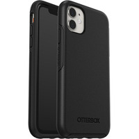 OtterBox Symmetry Apple iPhone 11 Case Black - (77-62467) Antimicrobial DROP 3X Military Standard Raised Edges Ultra-Sleek Durable Protection