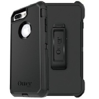 OtterBox Apple iPhone 8 Plus/7 Plus Defender Series Case - Black (77-56825), 4X Military Standard Drop Protection, Multi-Layer Protection, Slim design