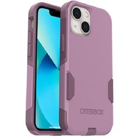 OtterBox Apple iPhone 13 Mini Commuter Series Antimicrobial Case - Maven Way (Pink) (77-85872), 3X Military Standard Drop Protection, Secure Grip