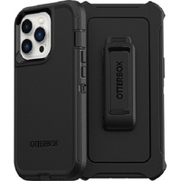 OtterBox Defender Apple iPhone 13 Pro Case Black - (77-83422) DROP 4X Military Standard Multi-Layer Included Holster Raised Edges Rugged