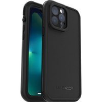 LifeProof FRE Apple iPhone 13 Pro Max Case Black - (77-85512) WaterProof 2M DropProof DirtProof SnowProof 360 degree Protection Built-In Screen-Cover