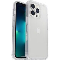 OtterBox Symmetry Clear Apple iPhone 13 Pro Case Clear - (77-83490) Antimicrobial DROP 3X Military Standard Raised Edges Ultra-Sleek