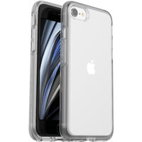 OtterBox Symmetry Clear Apple iPhone SE (3rd  2nd Gen) and iPhone 8 7 Case Clear - (77-56719) Antimicrobial DROP 3X Military StandardRaised Edges