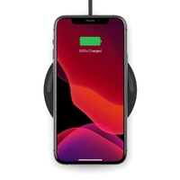 Belkin BOOST CHARGE Wireless Charging Pad 15W - Black(WIA002AUBK),Qi Compatible,Case compatible up to 3mm, Non-slippery fast wireless charger