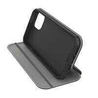 EFM Miami Wallet Case for Apple iPhone 13 Pro Max - Smoke Black (EFCMIAE193SMB), 2.4m Military Standard Drop Tested, Convenient and card/ cash pocket
