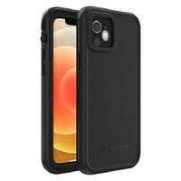 LifeProof FRE Apple iPhone 12 Case Black - (77-82137) WaterProof 2M DropProof DirtProof SnowProof 360 degree Protection Built-In Screen-Cover