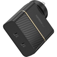 OtterBox 50W Dual Port USB-C Fast PD Wall Charger - Black (78-80354)2x USB-C (30W  20W)Supports PPSCompactSafeUltra-DurableIntelligent Charging