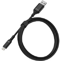 OtterBox Lightning to USB-A (2.0) Cable (1M) - Black (78-52525) 3 AMPS (60W) MFi 3K Bend Flex 480Mbps Transfer Durable Apple iPhone iPad MacBook