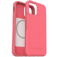 OtterBox Apple iPhone 12/12 Pro Symmetry Series+ Case with MagSafe - Tea Petal Pink (77-80494), 3X Military Standard Drop Protection, Ultra-Slim
