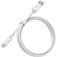 OtterBox USB-C to USB-A (2.0) Cable (1M) - White (78-52536) 3 AMPS (60W) 3K Bend FlexSamsung GalaxyApple iPhoneiPadMacBookGoogleOPPONokia