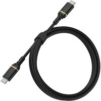 OtterBox USB-C to USB-C (2.0) PD Fast Charge Cable (1M) - Black (78-52541)3 AMPS (60W)Samsung GalaxyApple iPhoneiPadMacBookGoogleOPPONokia