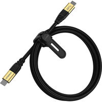 OtterBox USB-C to USB-C (3.2 Gen 1) Premium Cable (1.8M) - Black(78-80212) 100W10K BendSamsung GalaxyApple iPhoneiPadMacBookGoogleOPPOLaptop