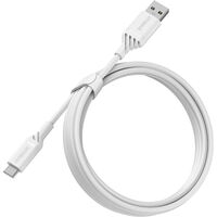 OtterBox USB-C to USB-A (2.0) Cable (2M) - White (78-52660) 3 AMPS (60W) 3K Bend FlexSamsung GalaxyApple iPhoneiPadMacBookGoogleOPPONokia