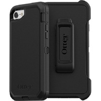OtterBox Defender Apple iPhone SE (3rd  2nd Gen) and iPhone 8 7 Case Black -(77-56603)DROP 4X Military StandardMulti-LayerIncluded HolsterRugged