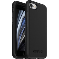 OtterBox Symmetry Apple iPhone SE (3rd  2nd Gen) and iPhone 8 7 Case Black - (77-56669) Antimicrobial DROP 3X Military Standard Raised Edges