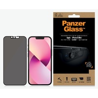 PanzerGlass Apple iPhone 13 Mini Dual Privacy Screen Protector - (P2747), Resistant to Scratches and Bacteria, Shock Absorbing, 100% Touch