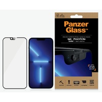 PanzerGlass Apple iPhone 13 Pro Max - CamSlider Screen Protector - (2749), Black, AntiBacterial, Scratch Resistant, Shock Absorbing, Edge-to-Edge