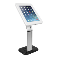 Brateck Anti-theft Countertop Tablet Kiosk Stand with Steel Base Fit Screen Size  9.7 inch-10.1 inch 