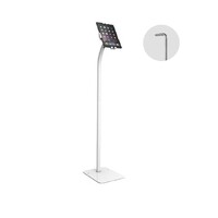 Brateck Universal Anti-Theft tablet floor stand compatible with most 7.9 inch-11 inch Tablets-White