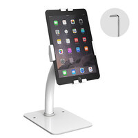 Brateck MPBT-PAD33-03 Universal Anti-Theft Tablet Countertop Fit most  7.9 inch to 11 inch Tablets - White