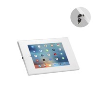 Brateck Anti-Theft Wall-Mounted Tablet Enclosure Fit most 9.7 inch to 11 inch tablets including iPad iPad Air iPad Pro- White
