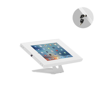 Brateck Anti-Theft Wall-Mounted Countertop Tablet Holder  Fit most 9.7 inch to 11 inch tablets( iPad iPad Air iPad Pro - White