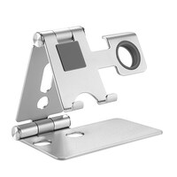 Brateck 2 in 1 Foldable Cell Phone and Smartwatch Stand (¤6.5 inch inch)Apple Watch Series 5 4 3 2 1Apple Watch Studio Herm¨s Edition