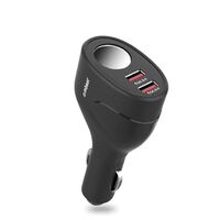(LS) mbeat®  Gorilla Power Dual Port QC3.0 Car Charger and Cigarette Lighter Extender