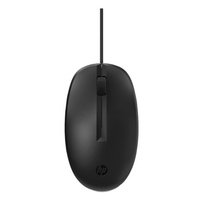 HP Connectwise Wired Desktop 125 Mouse Up to 1200 dpi Cable Length 180cm 3xButtons USB port Compatible WIN7 8 10 11