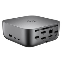 HP Dock G6 Thunderbolt 4 Docking Station - 100W Power Delivery 3xDisplays 2xDP 1xHDMI 3xUSB-A 2xUSB-C 1xTB4 2.5GbE RJ45 for HP Notebook PC