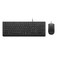 Lenovo 4X31R64400 keyboard Mouse included Universal USB US English Black