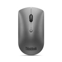 LENOVO ThinkPad Bluetooth Silent Mouse - Dual-Host Bluetooth 5.0 to Switch Between 2 DevicesDPI Adjustment: 2400 1600 800 1YR Battery Life