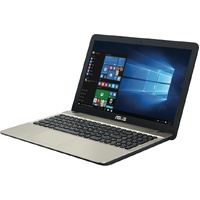 ASUS VivoBook Notebook, Intel Pentium N4200, 4GB DDR3, 128GB SSD, 15.6 ft HD, Windows 10 Home. 1 Year Warranty - Choc Black