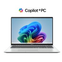 ASUS Vivobook 16 16 ftAMD RYZEN AI 5 330  WUXGA (1920 x 1200) 16:10 aspect ratio DDR5 16G 512G Cool Silver Win11 Home 1.9kg 1yr wty Notebok~Q3