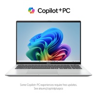 ASUS Vivobook 16 16 ftAMD RYZEN AI 5 330  WUXGA (1920 x 1200) 16:10 aspect ratio DDR5 16G 512G Cool Silver Win11 Home 1.9kg 1yr wty Notebok~Q3