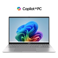 ASUS Vivobook S16 16 ft AMD RYZEN AI 7 350 FHD OLED 16:10 DDR5 16G16G 1TB Matte Gray Win11 Home 1.8kg1yr wty Notebook ~Q3