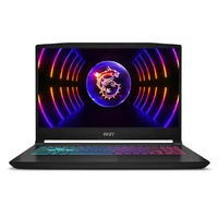 MSI Katana Series Gaming Notebook 15.6 ft QHD, Intel Core i9-14900HX Processor, DDR5 8GB2, 512GB SSD Windows 11 Home Advanced, RTX 5070, GDDR7 8GB