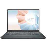 MSI Modern Series Notebook 14' FHD Intel Tiger lake i5-1155G7 Onboard DDR4 16GB 512GB SSD Windows11 Pro Intel Iris Xe Graphics