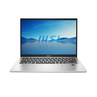 MSI Prestige Series Notebook Prestige 14 ft 16:10 2.8K  Intel Core Ultra 7 258V Embedded 32GB LPDD 2TB SSD Windows11Home Intel Arc Graphics