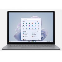 Microsoft Surface Laptop 5 13.5' TOUCH Intel i5-1235U 8GB 256GB Windows 11 Home USB-C Thunderbolt WIFI6E BT5.1 Camera 17hr Battery Platinum 1YR WTY