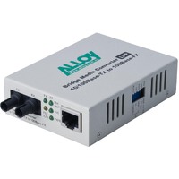 Alloy FCR200STR  10 100Base-TX to 100Base-FX Multimode Fibre (STR) Converter with LFP via FEF or FM. 2Km
