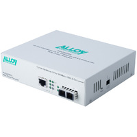 Alloy POE3000SFP 10 100 1000Base-T PoE RJ-45 to SFP Converter.