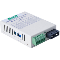 Alloy SCR460SC-2 RS-232 422 485 Serial Terminal to Multimode Fibre Converter. Max. range 2 Km