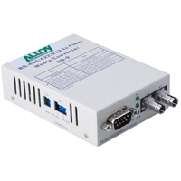 Alloy SCR460ST-3  RS-232 422 485 Serial DB-9 to Single Mode Fibre Converter. Max. range 20Km