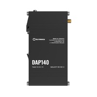 Teltonika DAP140 Industrial Wireless Access Point with Mesh Wi-Fi  Fast Roaming, 2 x 10 100 RJ45, Dual LAN  Passive PoE-In, DIN RAIL, PSU excluded.